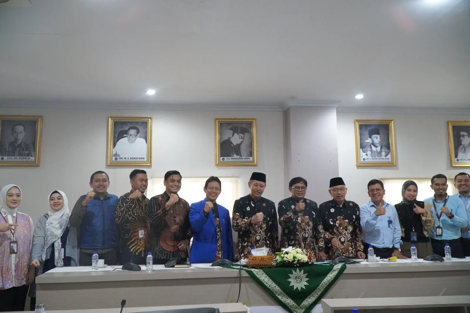 Pimpinan Universitas Mengundang Lima Bank Mitra Unismuh Hadiri Pertemuan, Bahas Dua Hal Penting